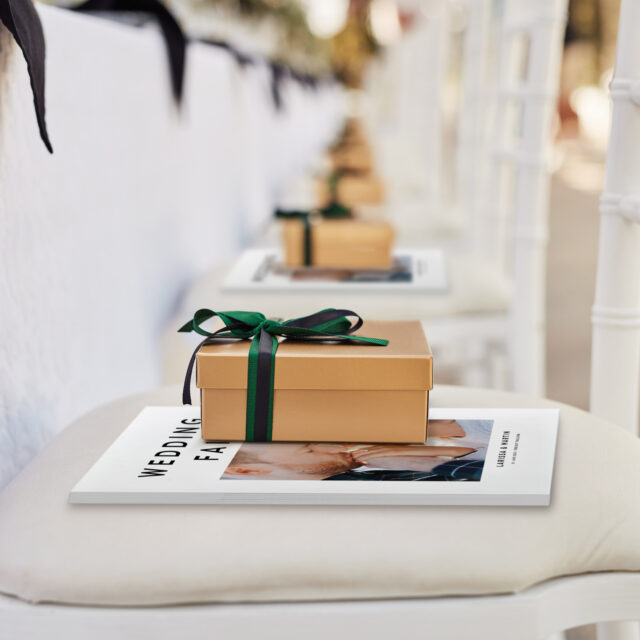 Hochzeitszeitung als Geschenk für die Gäste. Komplett von Profis gestaltet - kein Selbermachen!