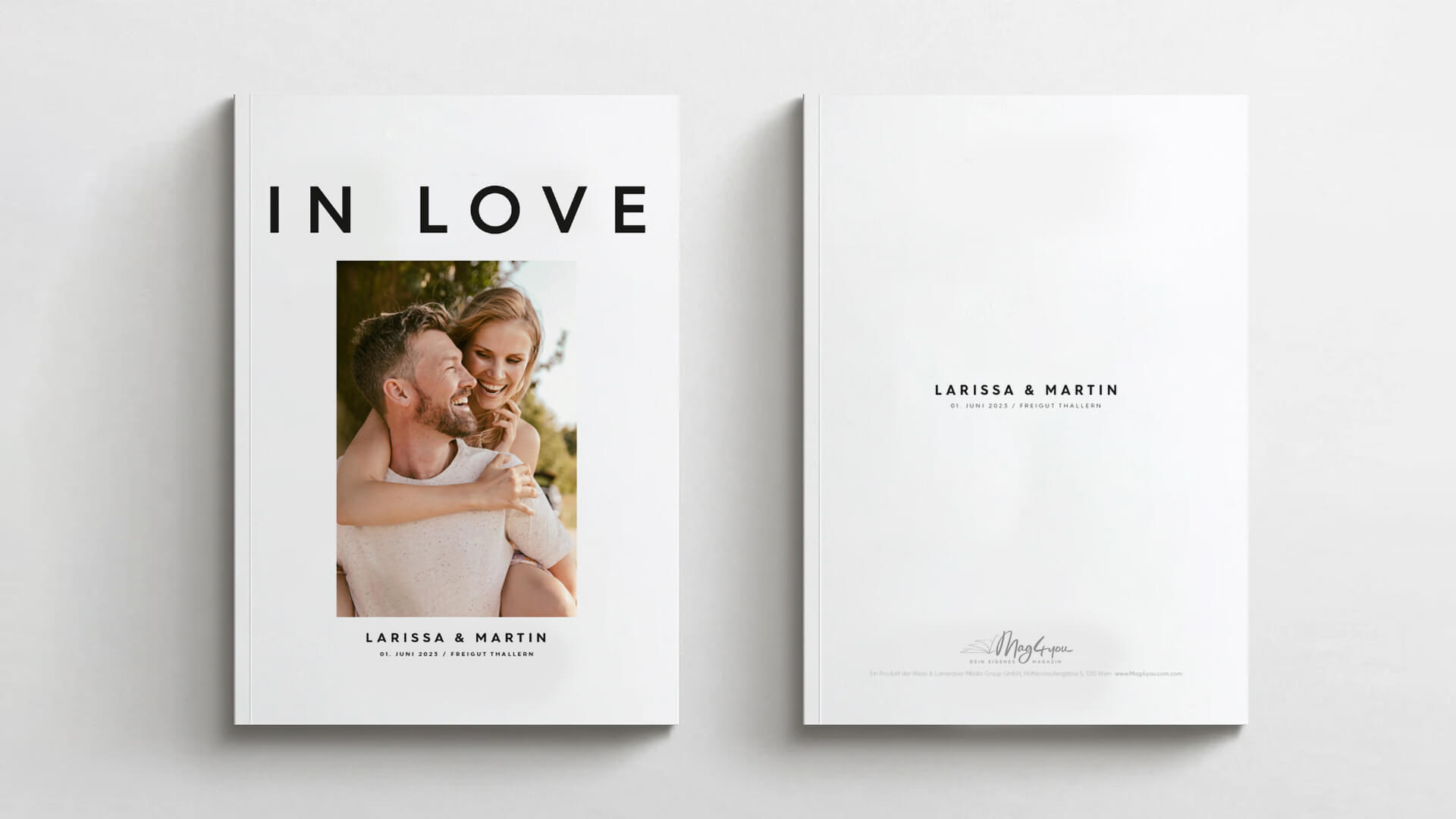 Hochzeitszeitung als Geschenk für das Brautpaar. Komplett von Profis gestaltet - kein Selbermachen! – Bild 5